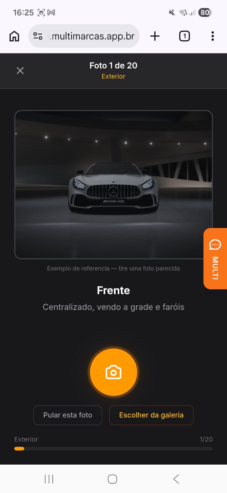 Assistente Guiado: foto 1 de 20 — vista frontal